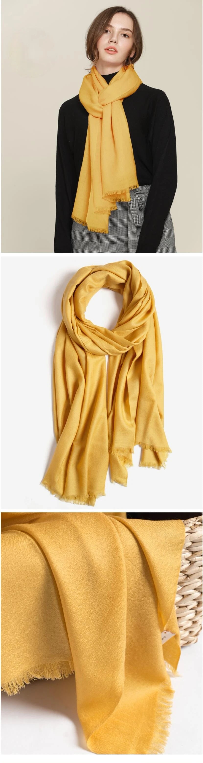 2024 Women Scarf Fashion  Luxury Brand  Winter  Women  Scarfs for Ladies Womens Coats Winter Scarves  Bufandas Invierno Mujer
