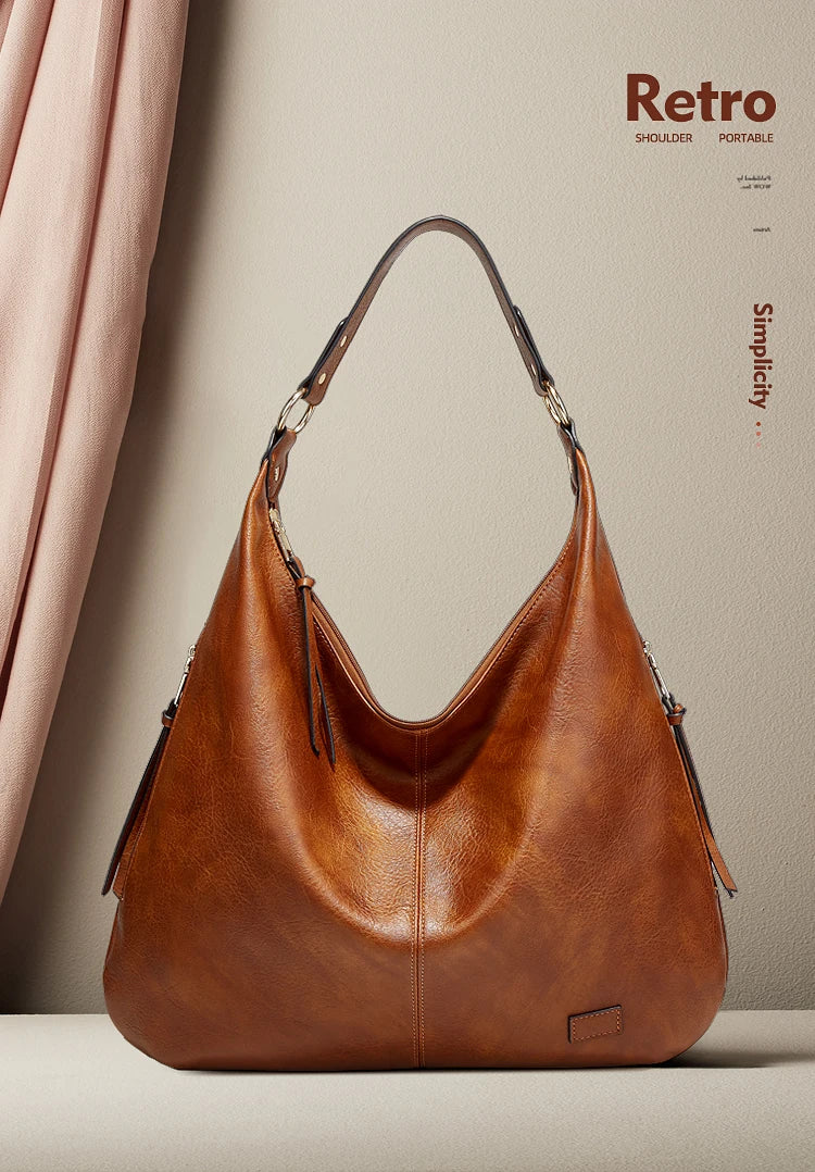 Winter Women Handbags Female Designer Shoulder Bags for Travel Weekend Feminine Bolsas Leather Large Messenger bag Fashion Hobos