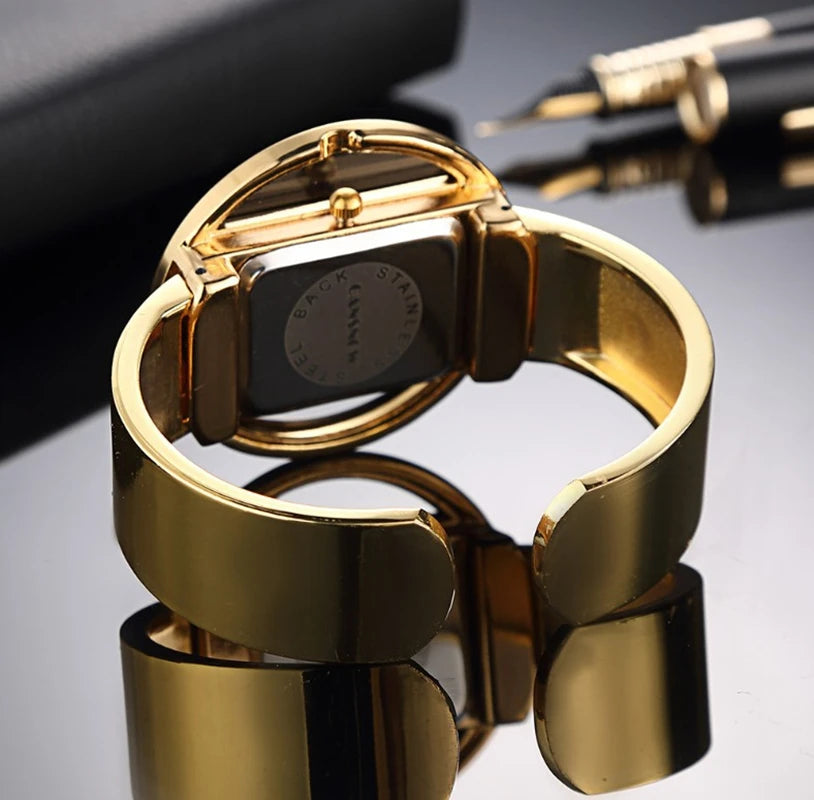 Fashion Bracelet Watch For Women Gold Designed Luxury Ladies Wristwatches Steel Female Quartz Clock Sales Gift Dress reloj mujer