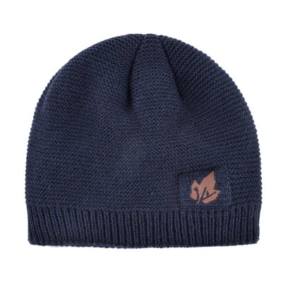 Men Winter Hat Scarf Sets Fashion Maple Leaf Knitted Skullies Beanies Man Thick Add Velvet Knit Bonnet Cap Boys Scarves Set
