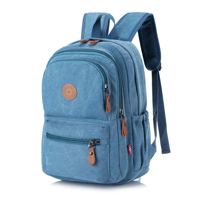 New Fashion Vintage Man's  Backpack Travel Schoolbag Male Backpacks Men Large Capacity Rucksack Shoulder School Bags