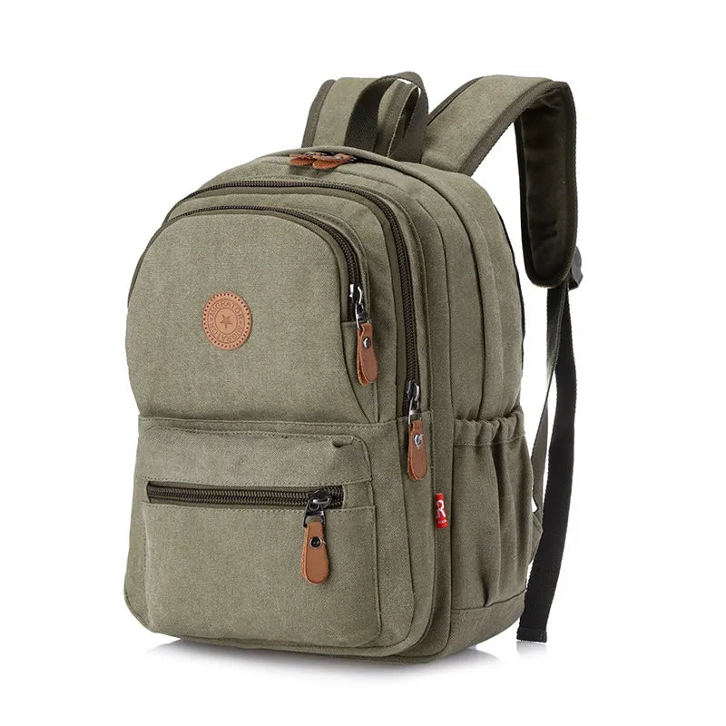 New Fashion Vintage Man's  Backpack Travel Schoolbag Male Backpacks Men Large Capacity Rucksack Shoulder School Bags