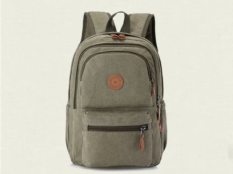 New Fashion Vintage Man's  Backpack Travel Schoolbag Male Backpacks Men Large Capacity Rucksack Shoulder School Bags