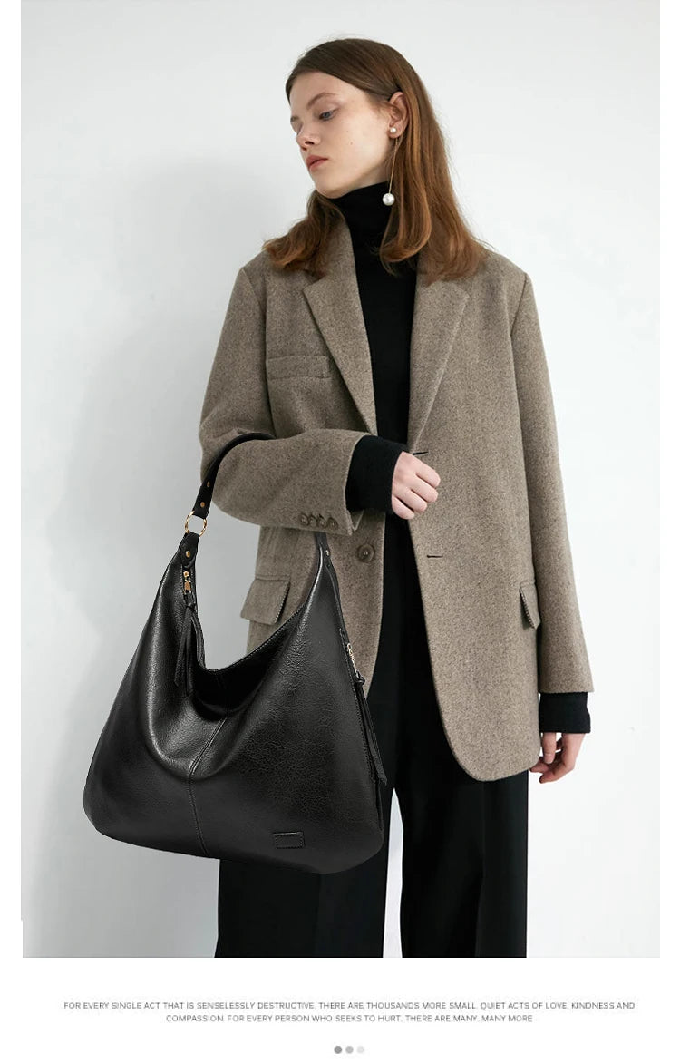 Winter Women Handbags Female Designer Shoulder Bags for Travel Weekend Feminine Bolsas Leather Large Messenger bag Fashion Hobos