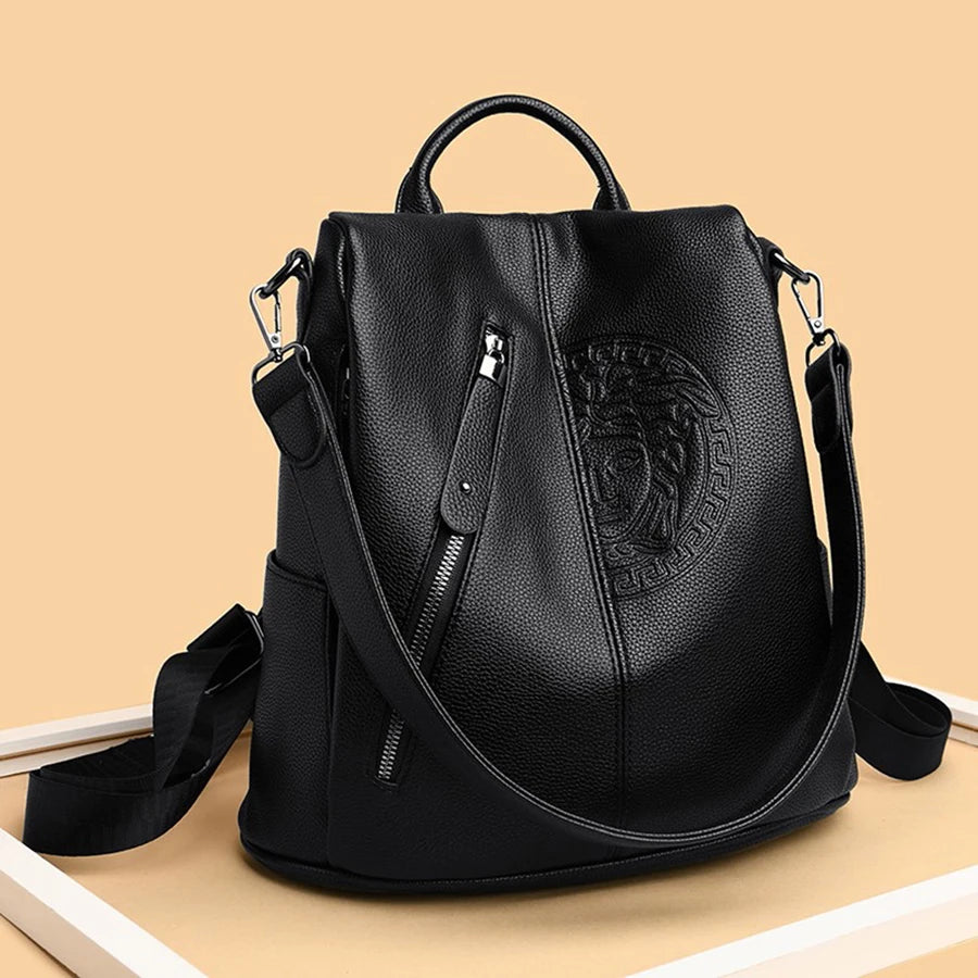 Fashion Backpack Women Casual Waterproof School Bags For Teenage Girl Multi Function Shoulder Bag New Travel Rucksack Knapsack
