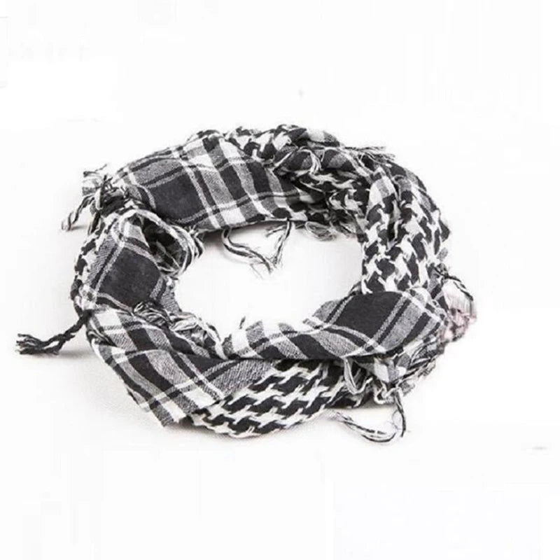 Scarf Arab Shemagh Keffiyeh Military Tactical Palestine Scarf for Men Shawl Kafiya Wrap Shemagh Scarf Fashion Scarves