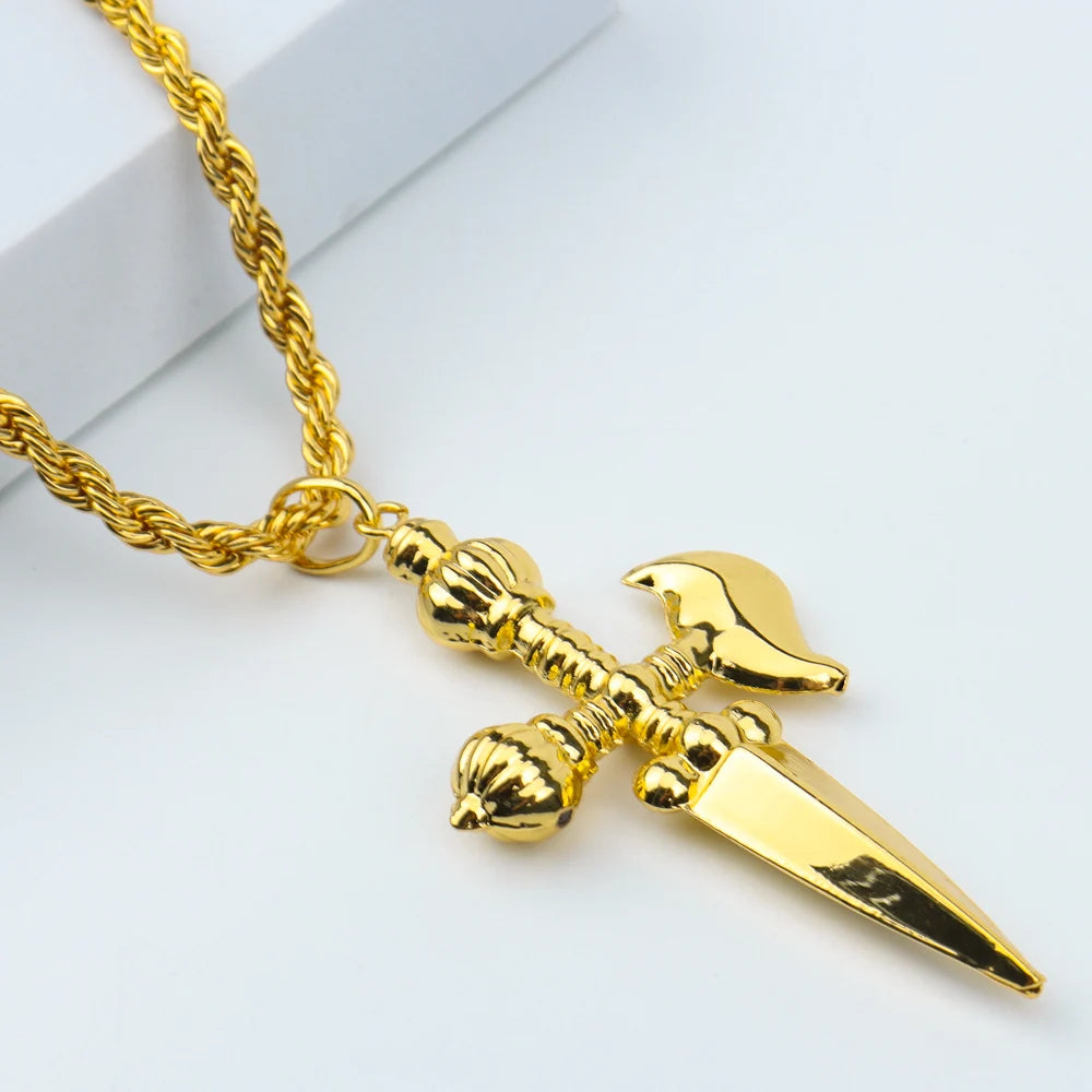 Fashion Necklace For Women Men Dubai Gold Color Jewelry Sets Couple Gift Daily Wear Party Holiday Jewelry Parent Child Set