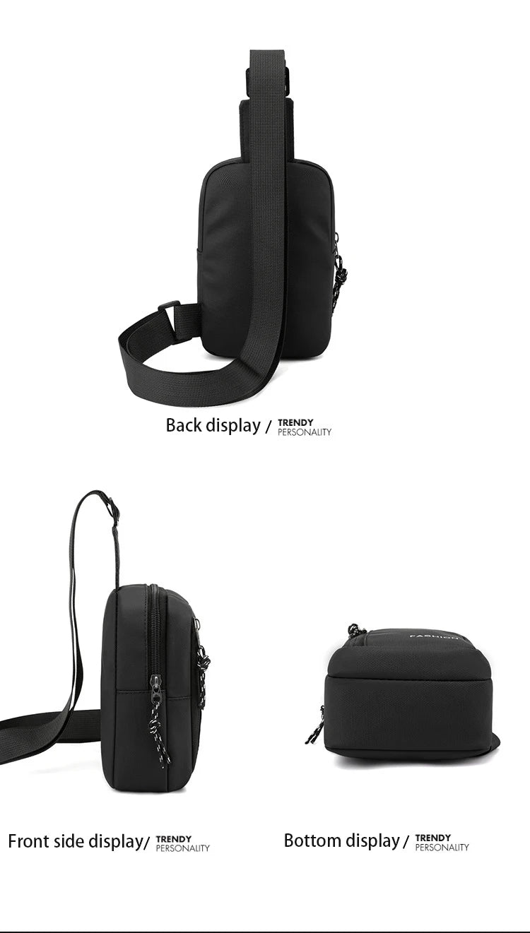 2023 Men's Bag Fashion Oxford Small Casual Men Mini Handbags Male Cross body Shoulder Messenger Bags For Men Purses and Handbags