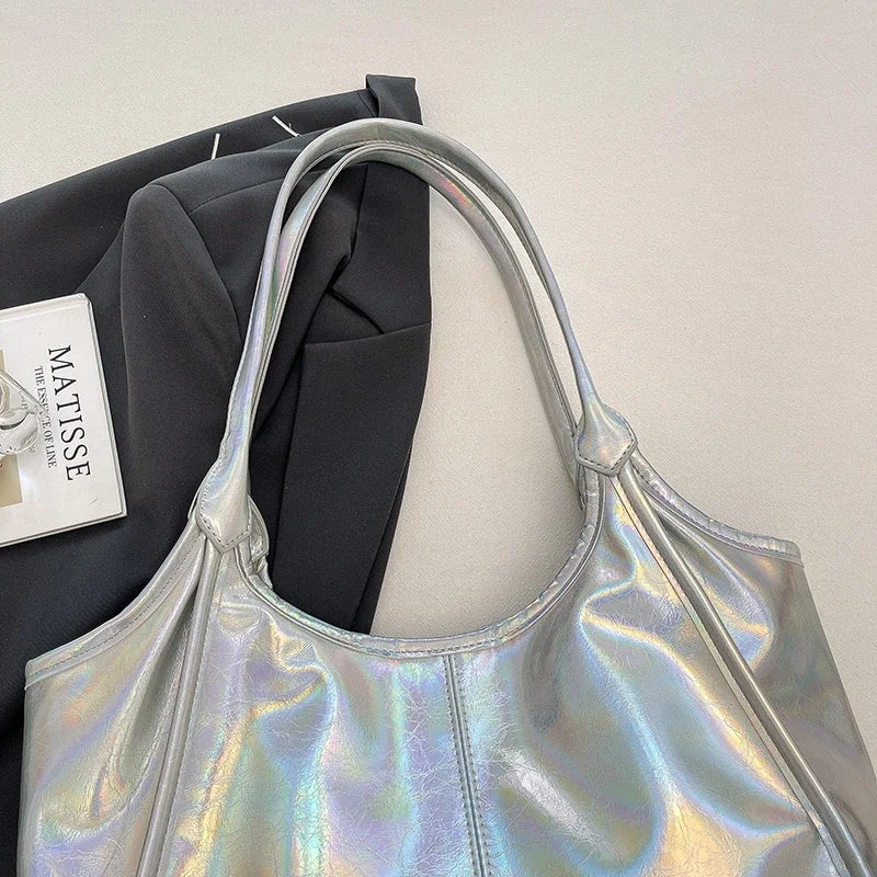 Fashion Leather Handbags for Women 2025 Luxury Handbags Women Bags Designer Large Capacity Tote Bag Shoulder Bags Sac a Main