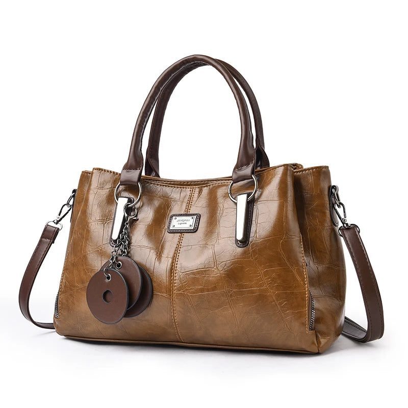 Fashion Women PU Leather Handbags Tote Bags High Quality Ladies Shoulder Messenger Bags Casual Female Crossbody Bags for Women