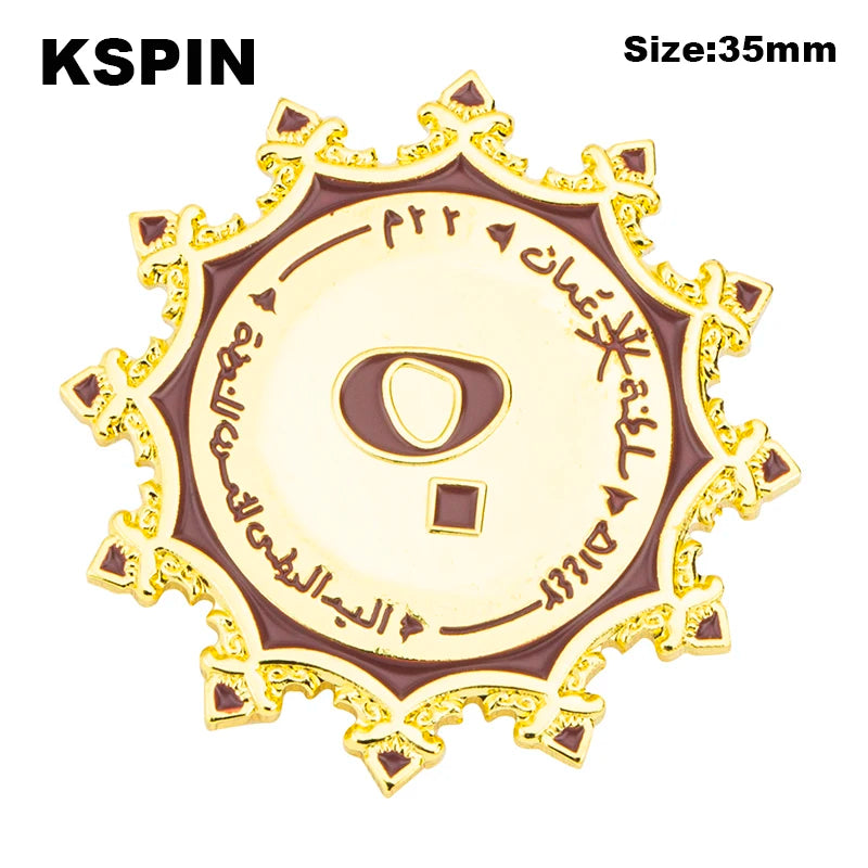 Saudi Arabia Flag Badge Flag Laple Pin Badges Flag Brooch