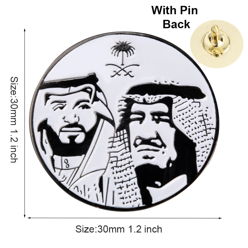 Saudi Arabia Flag Badge Flag Laple Pin Badges Flag Brooch