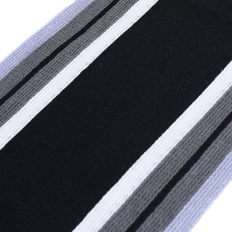 Men's Scarf Winter Comfortable Soft Warm Wool Windbreak Cold-proof Youth Fashion Casual Stripe Male Knitted Scarf