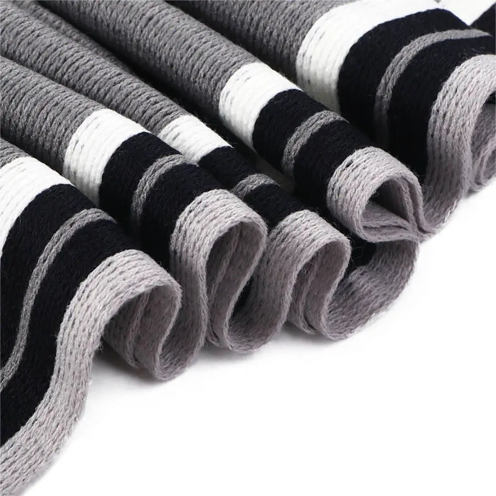 Men's Shawls Male Echarpe Business Affairs Scarves Scarves with Tassels Tassel Scarf Scarf Striped Scarf Fringed Muffler