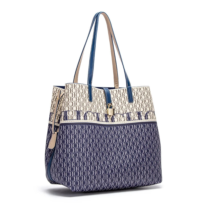 Women's Work 2024 Seasons New Leisure Personalized Tote Bag Fashion Underarm Bag Retro Large Capacity Shoulder Bag