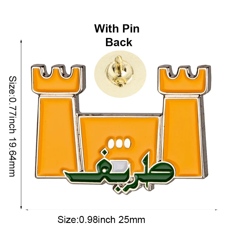 Saudi Arabia Flag Badge Flag Laple Pin Badges Flag Brooch
