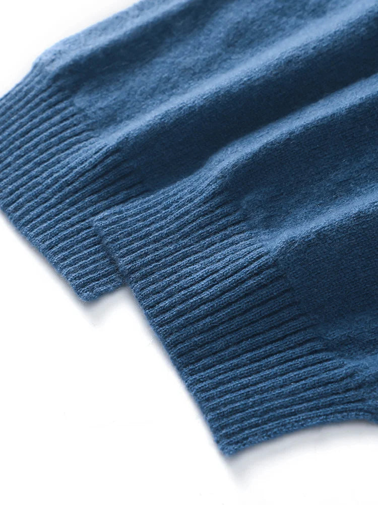 ADDONEE 100% Merino Wool Knitted Shawl For Women Autumn Winter Simple Style Solid Soft Knitwear Korean Popular Cappa Fashion Top
