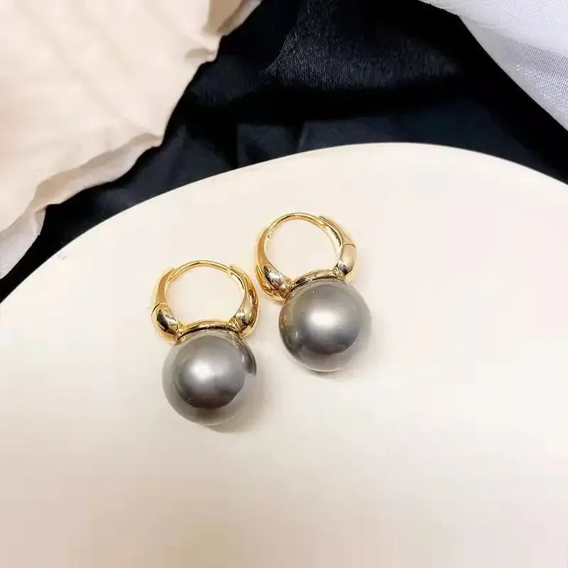 Fashion Wedding Jewelry Earrings, Silver Pearl Earrings, Minimalist Style, Women's Earrings, The First Choice For Giving Gifts