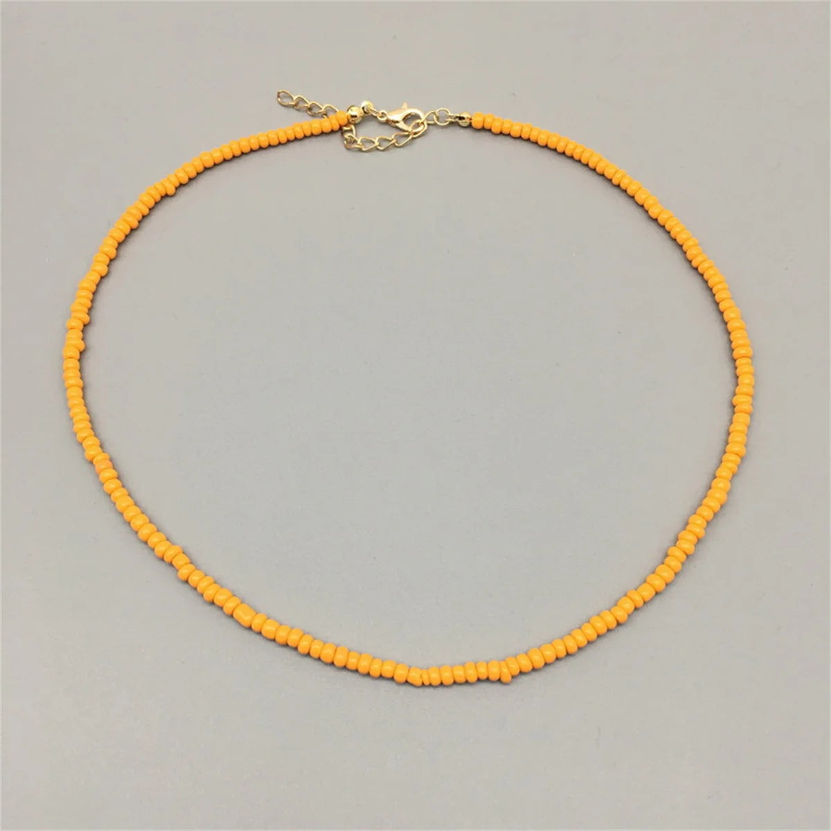 Handmade Necklace for Girl and Women Colorful Seed Beads Cute Romantic Choker Jewelry Gift Friend White Black Fashion Necklace