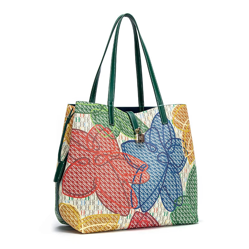Women's Work 2024 Seasons New Leisure Personalized Tote Bag Fashion Underarm Bag Retro Large Capacity Shoulder Bag