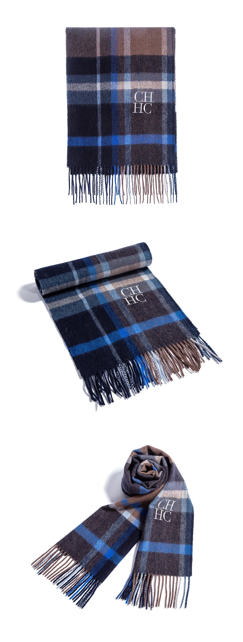 Fashion Men Women Scarf Warm Wool Comfortable Winter Scarf Unisex High Quality Neckerchief Brand Design Popular Couple Muffler