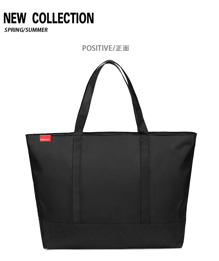 Men's Handbag Japanese Tote Oxford Cloth Fashion Shoulder Bags for Man 2026 Luxury Designer Large Student Black Male Casual Hand