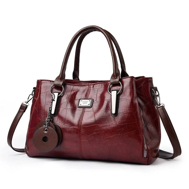 Fashion Women PU Leather Handbags Tote Bags High Quality Ladies Shoulder Messenger Bags Casual Female Crossbody Bags for Women