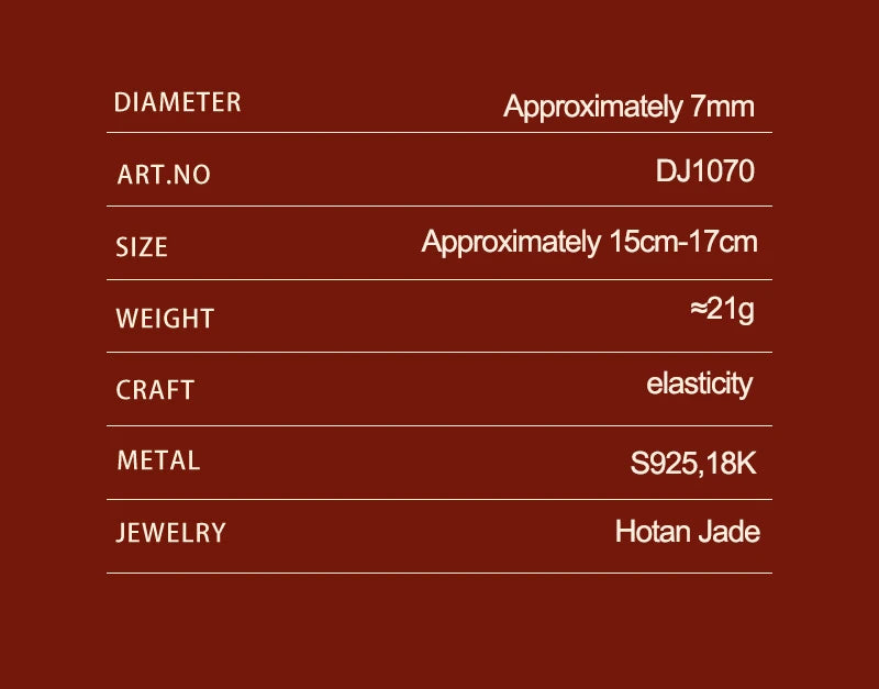 Women's Handmade Bracelet Round Beads With S925 Silver Gold-Plated Enamel - Multiple Styles Straight For Birthday Gift