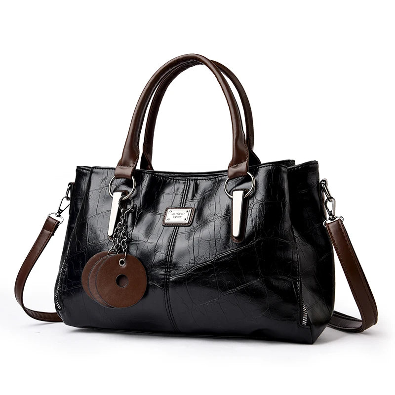 Fashion Women PU Leather Handbags Tote Bags High Quality Ladies Shoulder Messenger Bags Casual Female Crossbody Bags for Women