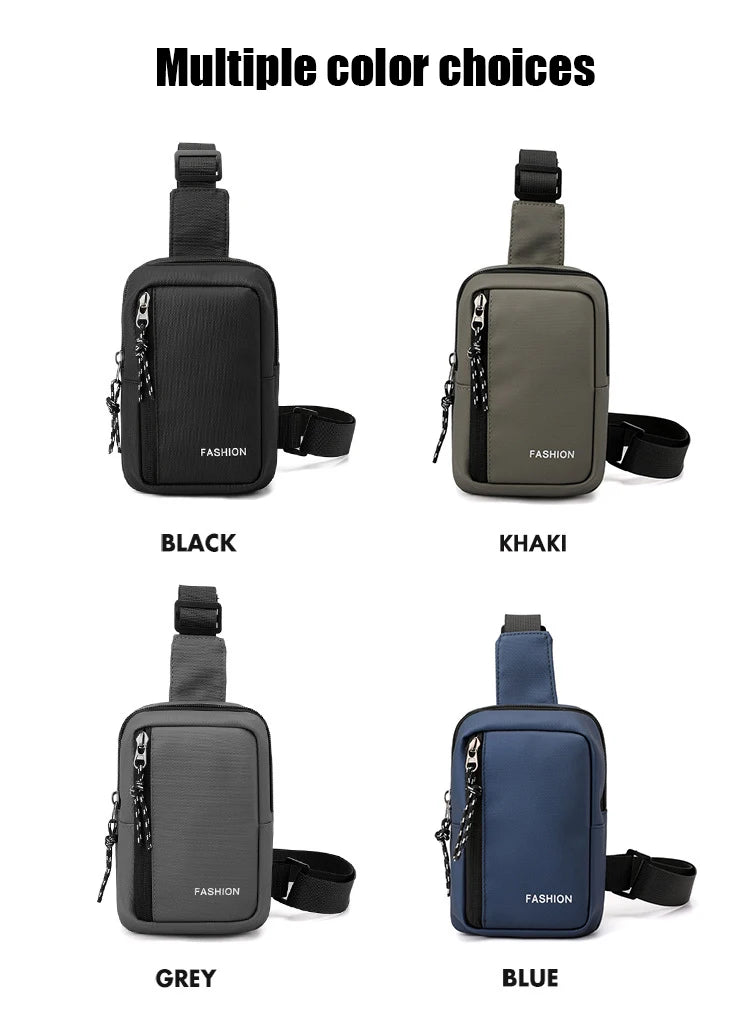 2023 Men's Bag Fashion Oxford Small Casual Men Mini Handbags Male Cross body Shoulder Messenger Bags For Men Purses and Handbags