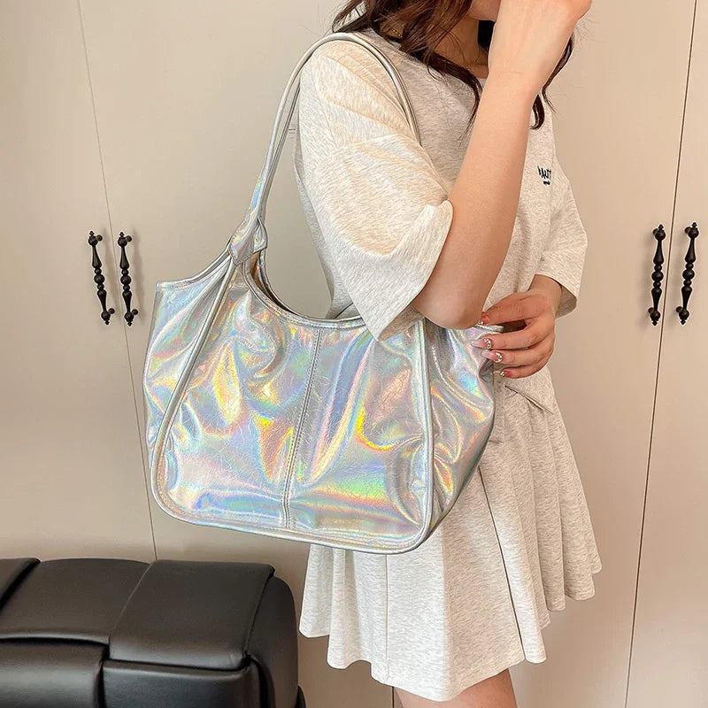 Fashion Leather Handbags for Women 2025 Luxury Handbags Women Bags Designer Large Capacity Tote Bag Shoulder Bags Sac a Main