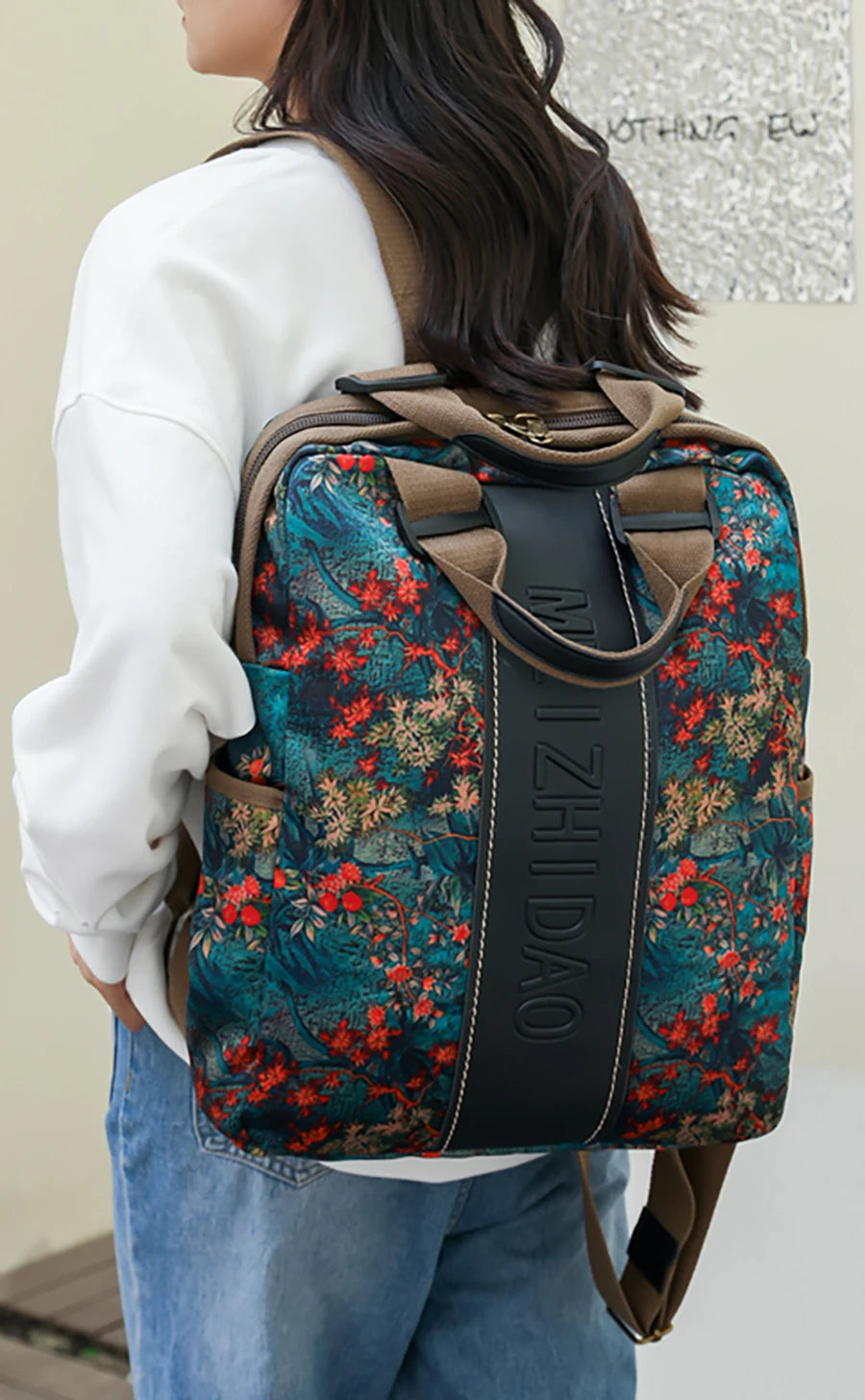 Fashion Designer Backpacks Female Canvas Bagpack Women Large Travel Bags School Backpack For College Students Shoulder Bag Sac