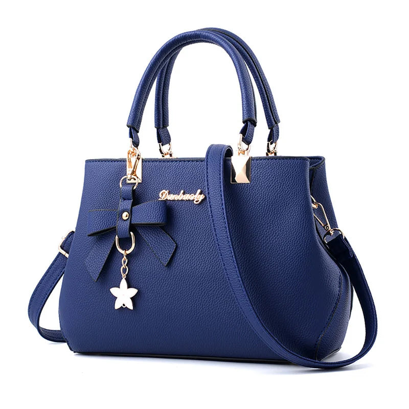6 Colors Elegant Shoulder Bag Fashion Flowers Hand Bags for Women Luxury Designer Female Bags Plum Bowknot Sweet Crossbody Bag