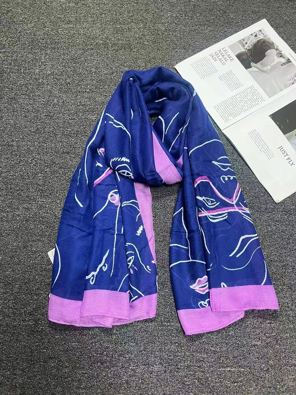 scarf  for woman brand luxury scarf elegant womens shawl silk scarves woman Autumn and winter classic print high-end scarf
