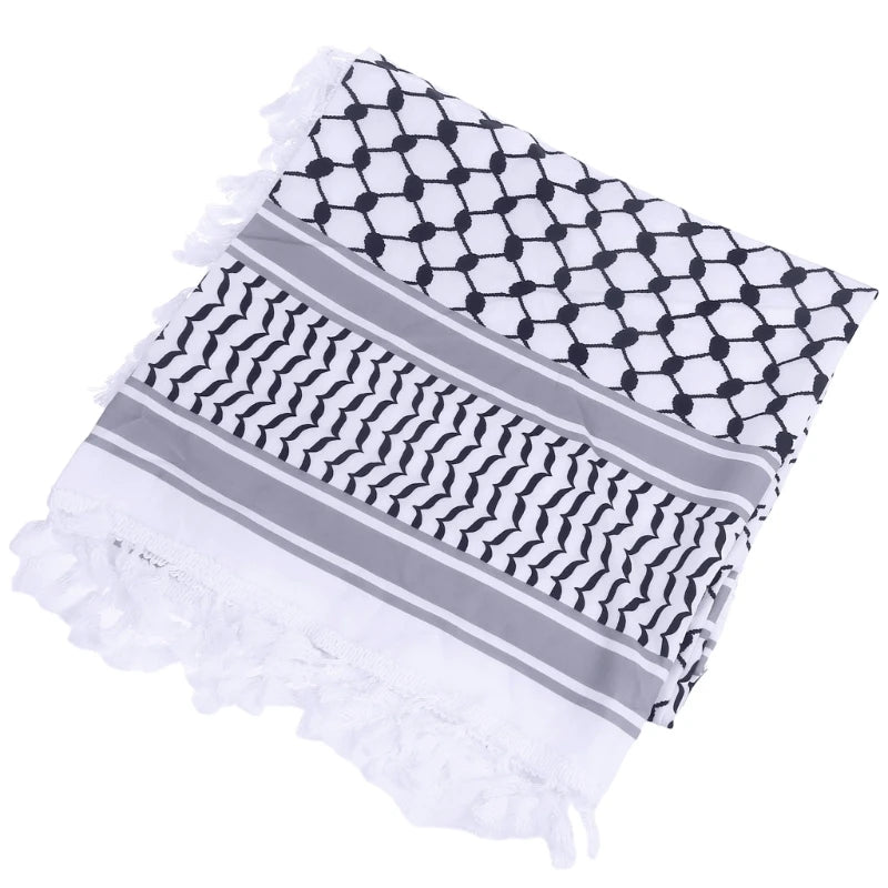 Scarves Wraps Scarf Fashion Women Men Arab Shemagh Keffiyeh Palestine Scarf Dropship