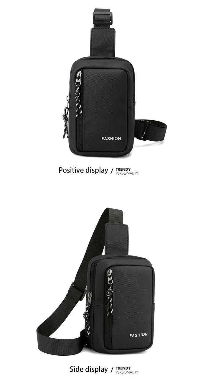 2023 Men's Bag Fashion Oxford Small Casual Men Mini Handbags Male Cross body Shoulder Messenger Bags For Men Purses and Handbags