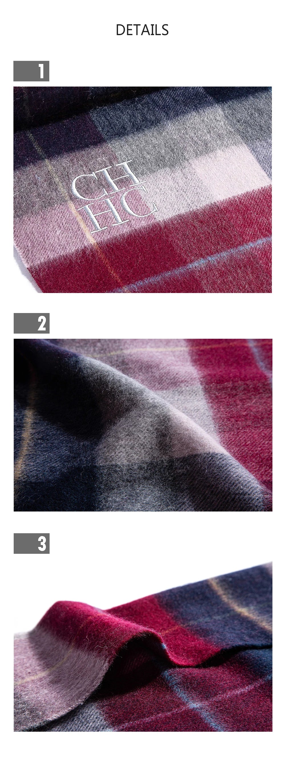 Fashion Men Women Scarf Warm Wool Comfortable Winter Scarf Unisex High Quality Neckerchief Brand Design Popular Couple Muffler