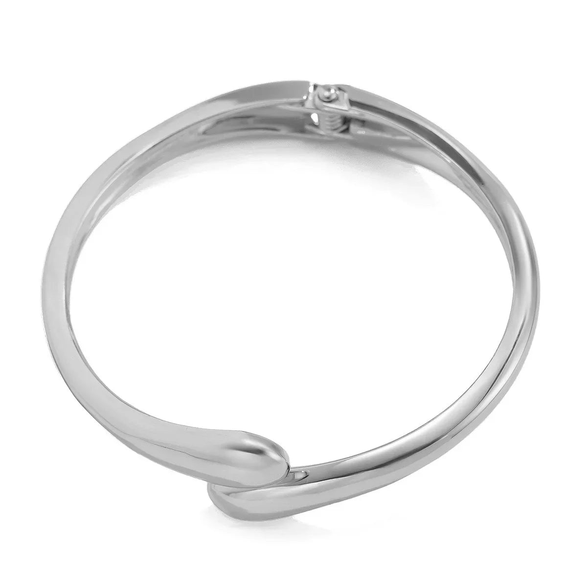 Bracelet for Women 2024 Design Sense Fashion Trend Metal Smooth Water Drop Hug Jewelry Pulseras Mujer Sterling Silver 925 Girl