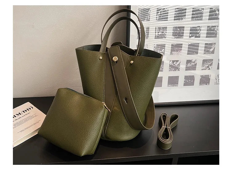 Fashion Trending Brand Luxury Designer Women Bags Female Handbags Solid Bucket Bag For Women 2023 Crossbody Shoulder Bags Totes