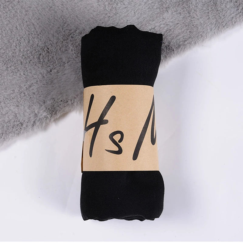 Women's Windproof Scarf Shawl Wearable Blanket Luxury Autumn And Winter Solid Color Cotton Warm Headscarf Gift