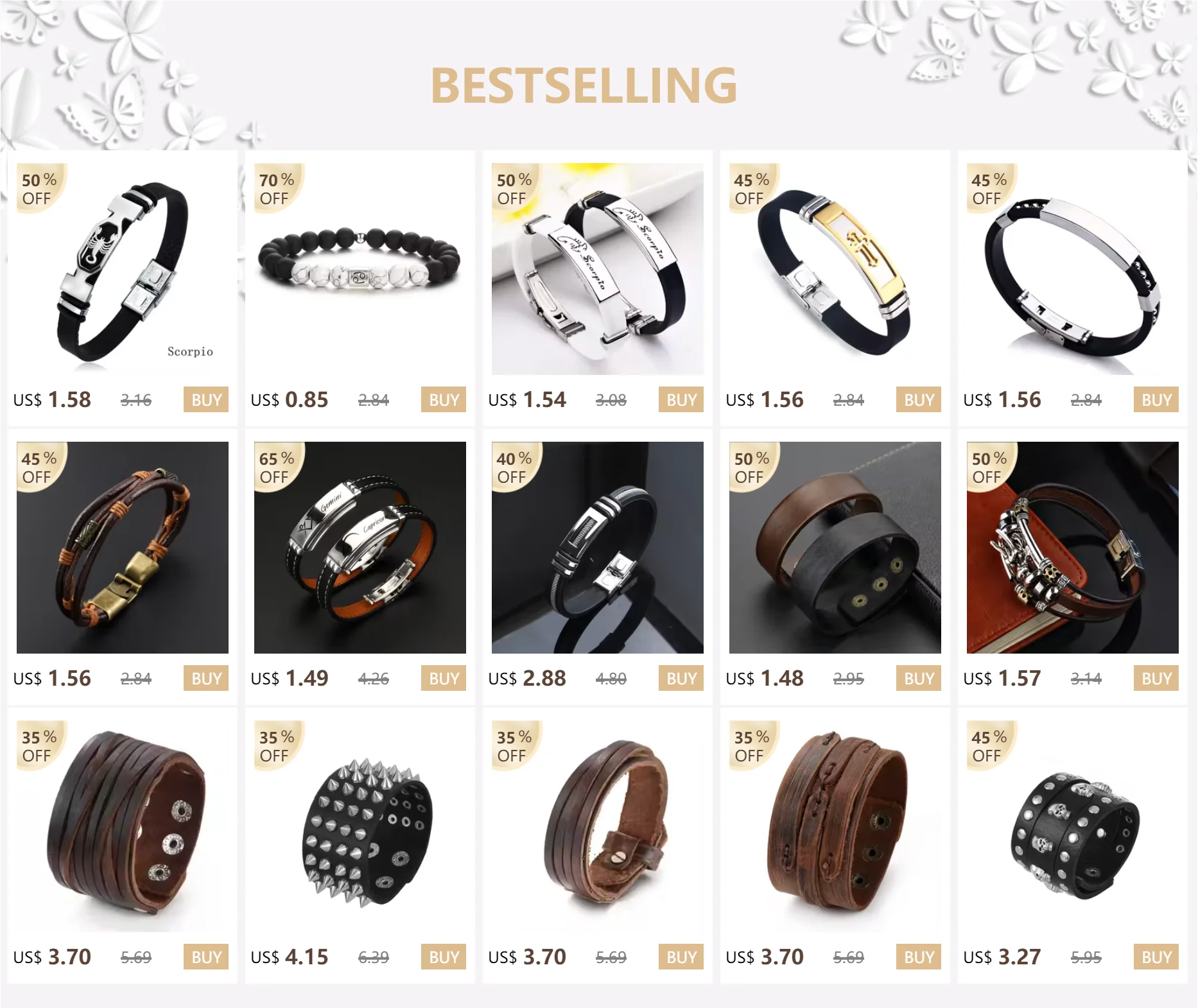 Trend Jewelry Vintage Handmade Weave Smooth Genuine Leather Bracelet Men Personalized Cuff Wide Leather Bracelet cuir homme