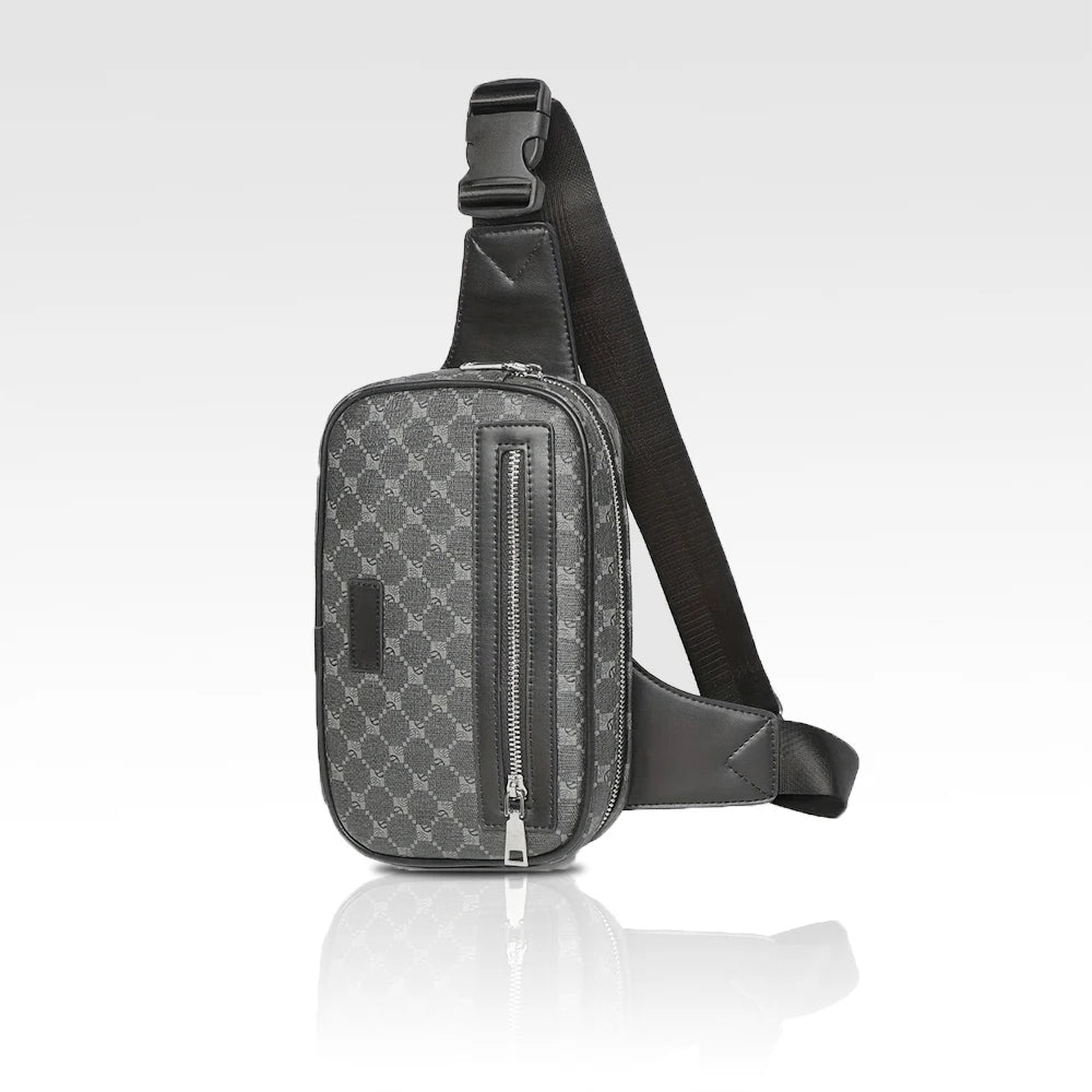 Fashion Luxury Chest Bag Men Retro Printing Waist Bag Men Shoulder Bag Male Chest Bags Handbags Crossbody Messenger Back Bags