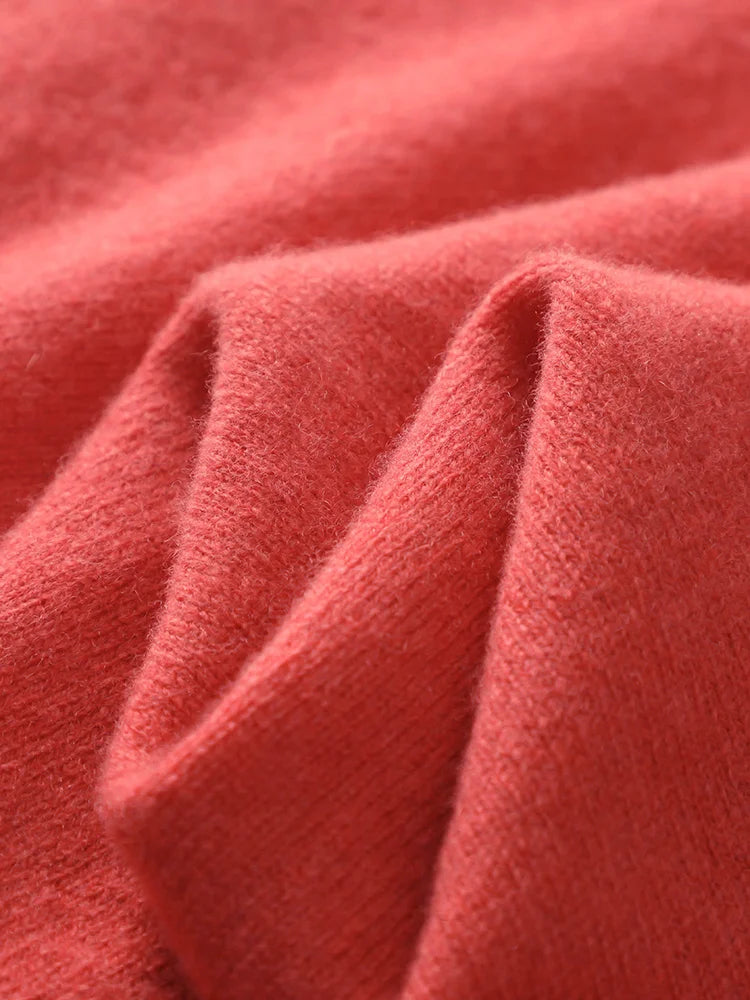 ADDONEE 100% Merino Wool Knitted Shawl For Women Autumn Winter Simple Style Solid Soft Knitwear Korean Popular Cappa Fashion Top