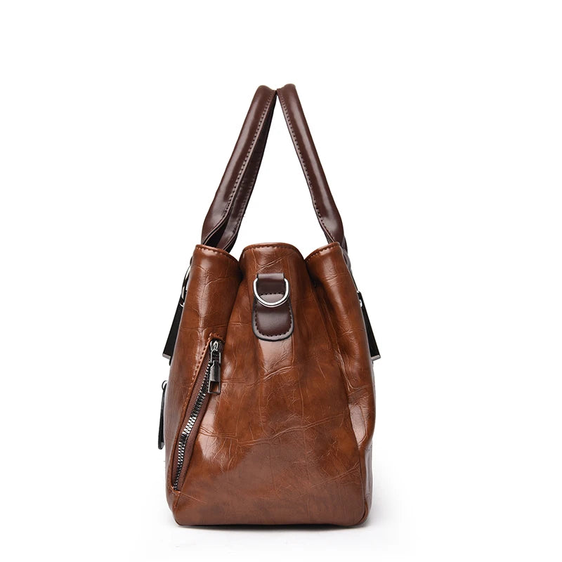 Fashion Women PU Leather Handbags Tote Bags High Quality Ladies Shoulder Messenger Bags Casual Female Crossbody Bags for Women