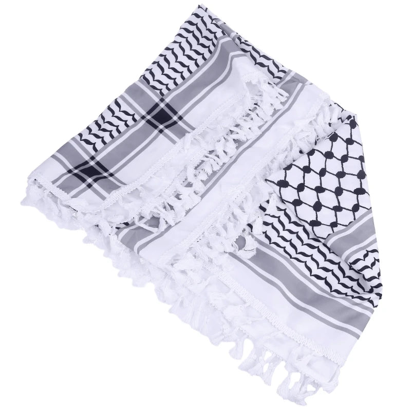 Scarves Wraps Scarf Fashion Women Men Arab Shemagh Keffiyeh Palestine Scarf Dropship