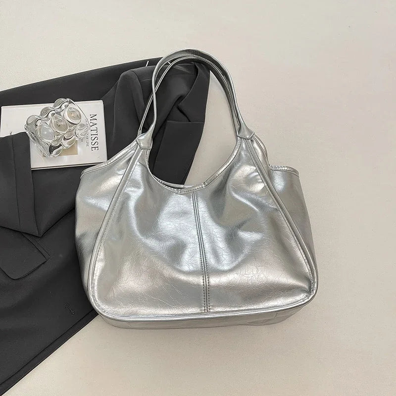 Fashion Leather Handbags for Women 2025 Luxury Handbags Women Bags Designer Large Capacity Tote Bag Shoulder Bags Sac a Main