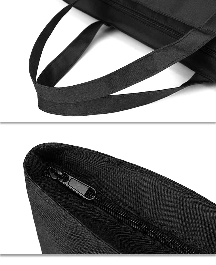 Men's Handbag Japanese Tote Oxford Cloth Fashion Shoulder Bags for Man 2026 Luxury Designer Large Student Black Male Casual Hand