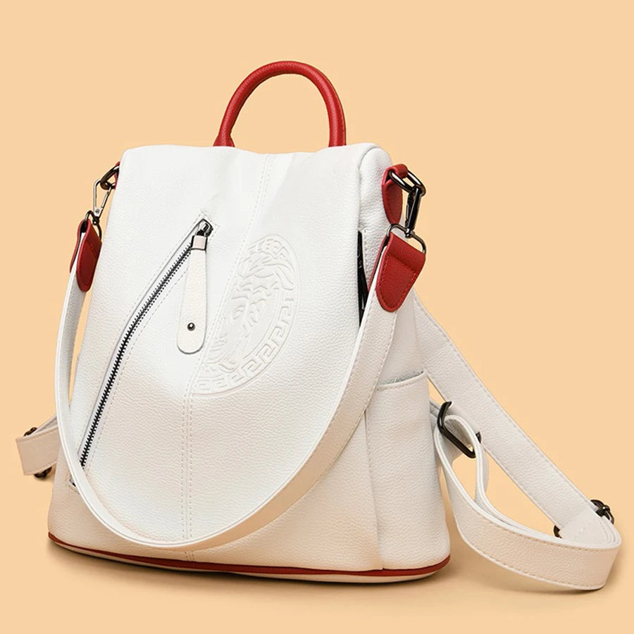 Fashion Backpack Women Casual Waterproof School Bags For Teenage Girl Multi Function Shoulder Bag New Travel Rucksack Knapsack