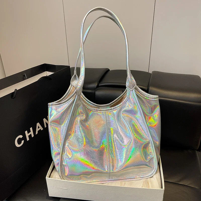 Fashion Leather Handbags for Women 2025 Luxury Handbags Women Bags Designer Large Capacity Tote Bag Shoulder Bags Sac a Main