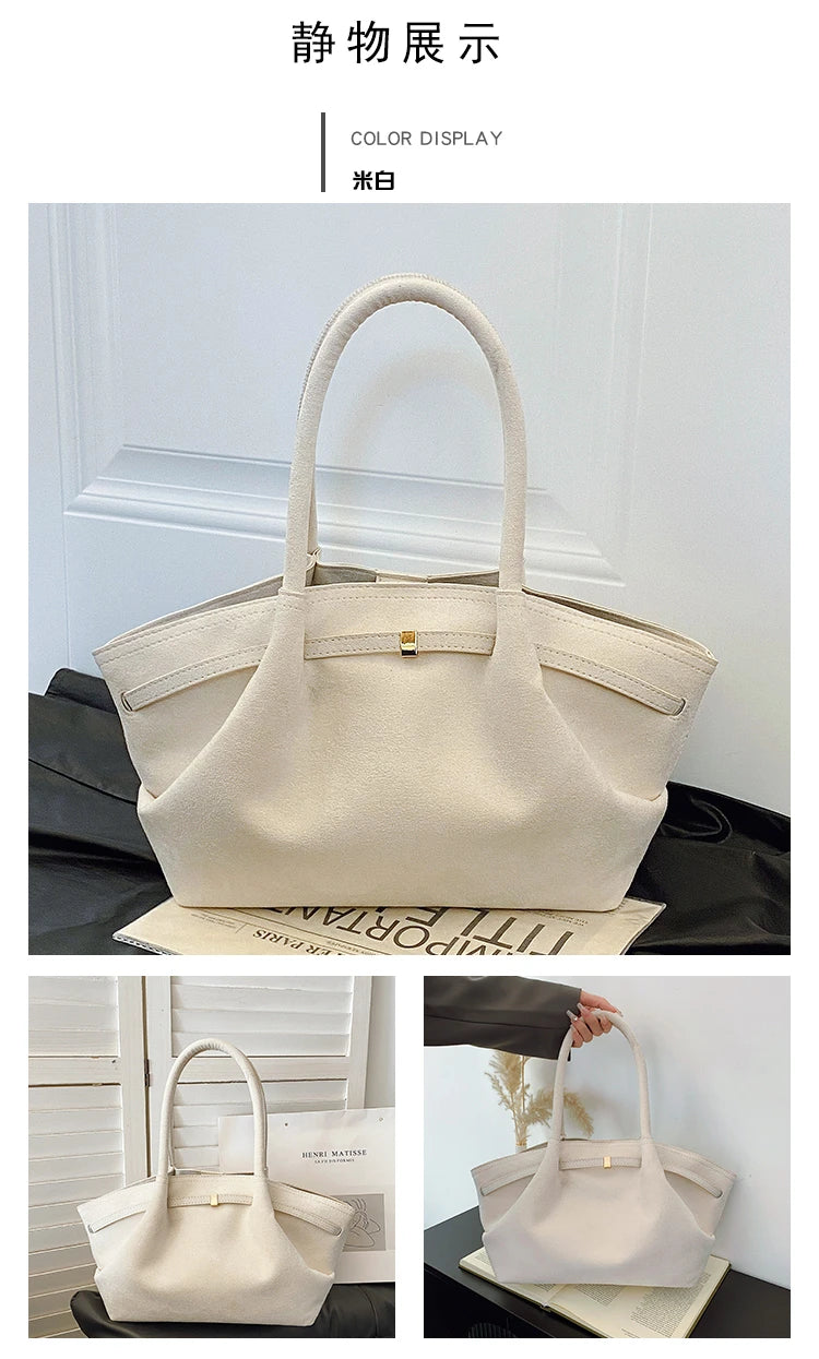 Fashion Large Capacity Tote Bag 2025 New Concise Versatile High Quality Women's Shoulder Bags Trend Commute Underarm Women's Bag